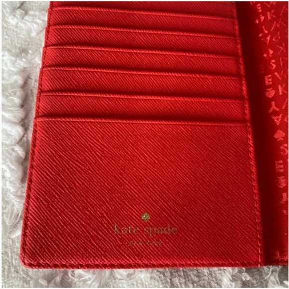 Kate Spade Take The Cake Imogene Passport case wallet like new no tags - Picture 11 of 14